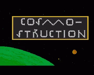 Cosmostruction - A Space Game of Skill and Strategy screen shot title